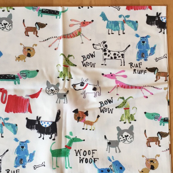 Painted Dog Print Duck Cloth Fabric - Picture 6 of 13